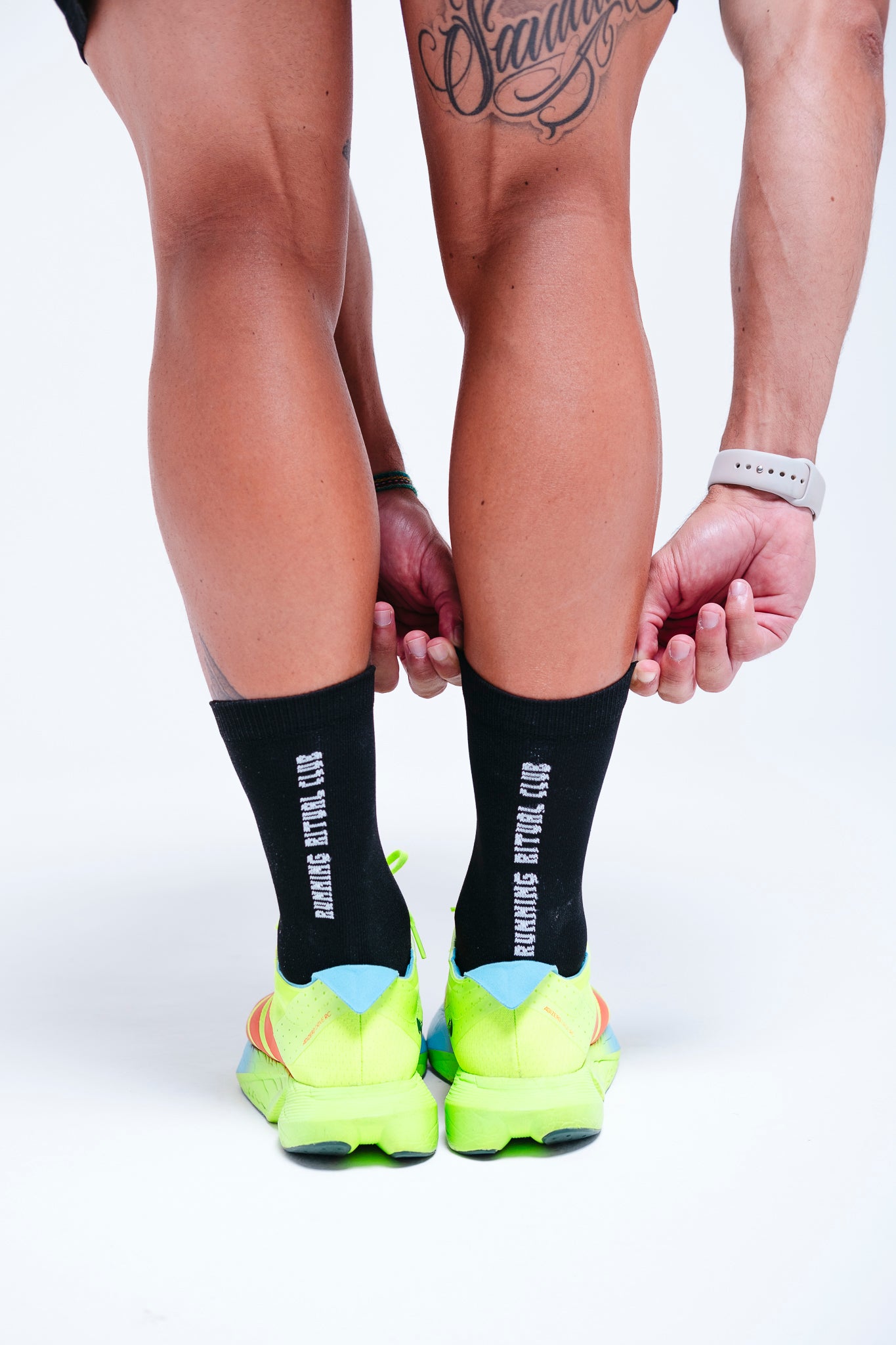 Meia preta FIFTH – meia esportiva unissex, conforto para treino e dia a dia