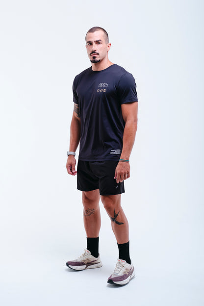 Camiseta dry-fit FIFTH – camisa de treino masculina e feminina, tecido respirável